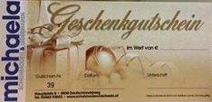Geschenkgutschein
